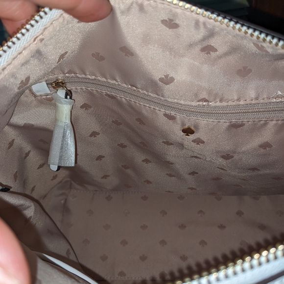 kate spade Bags Kate Spade Kaia Greene St White Dove Satchel Poshmark